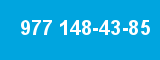 977 148-43-85 977 148-43-85